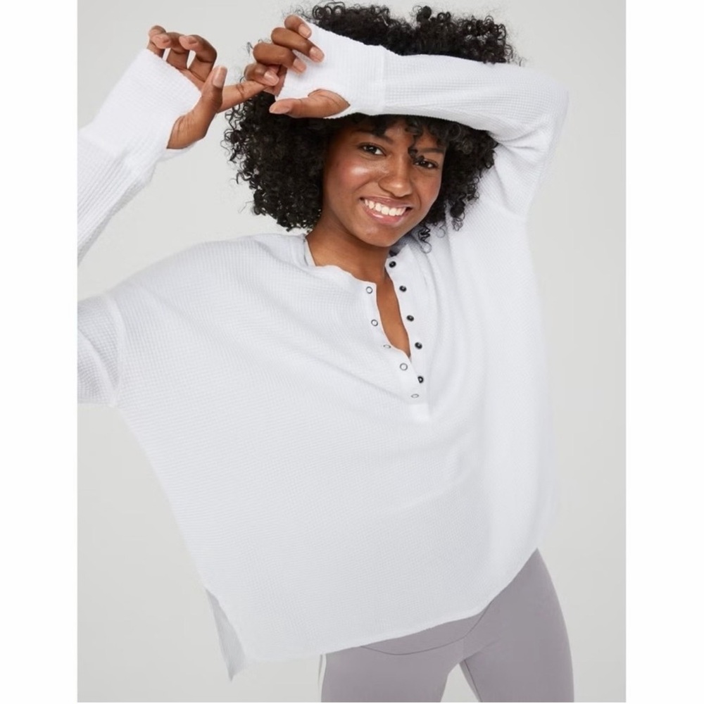 Offline Aerie Waffle Henley Shirt